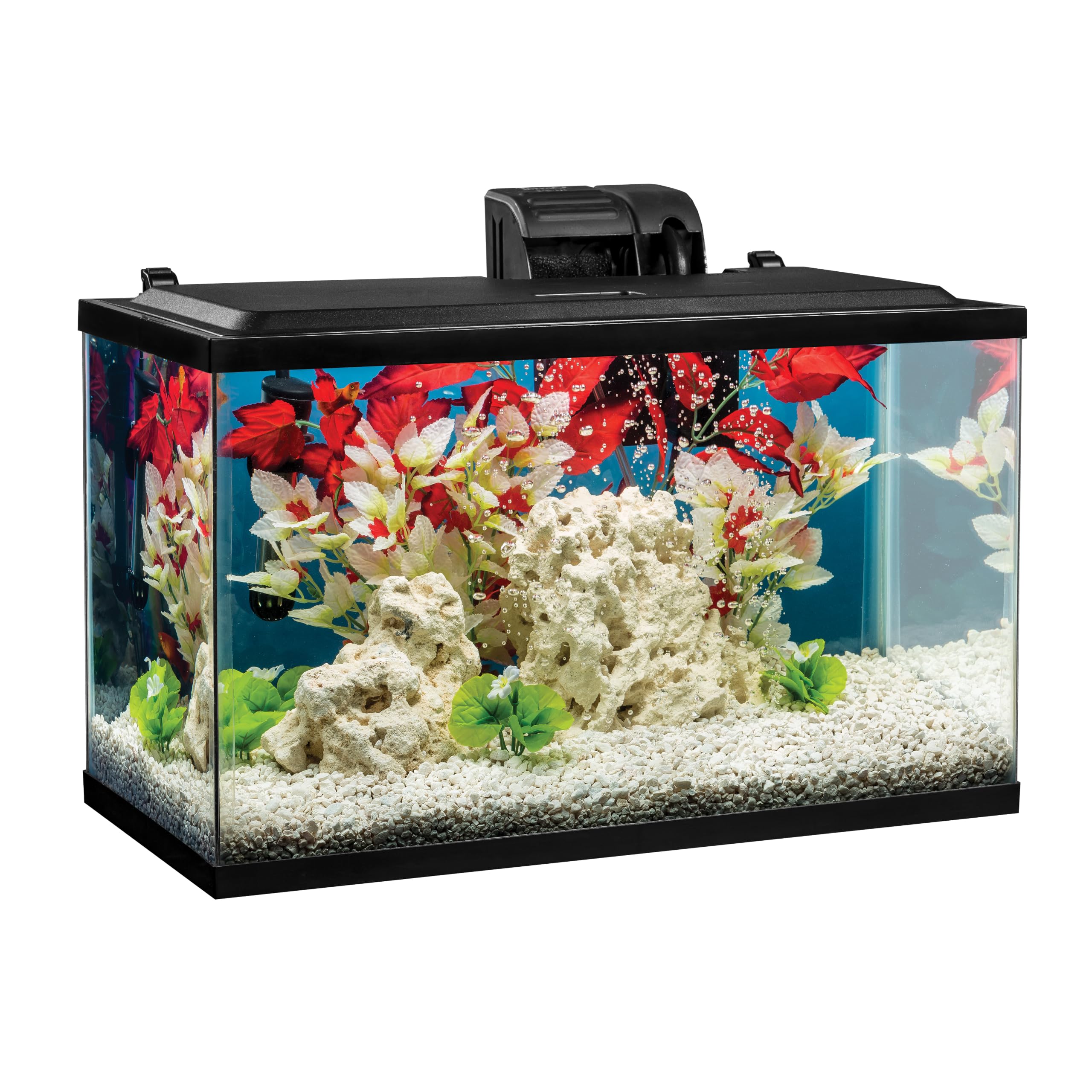 Tetra Acuario LED Completo de 10 galones, Incluye iluminación LED, filtración y Accesorios