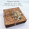 Posavasos personalizados de madera de abedul con respaldo de corcho – Regalo personalizado para pareja, aniversario o estreno de casa – Set de posavasos grabados para eventos al por mayor – Decoración rústica 3