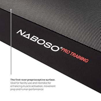 NABOSO PRO エクササイズマット ブラック Amazon | NABOSO PRO トレーニングマット 裸足トレーニング 質感