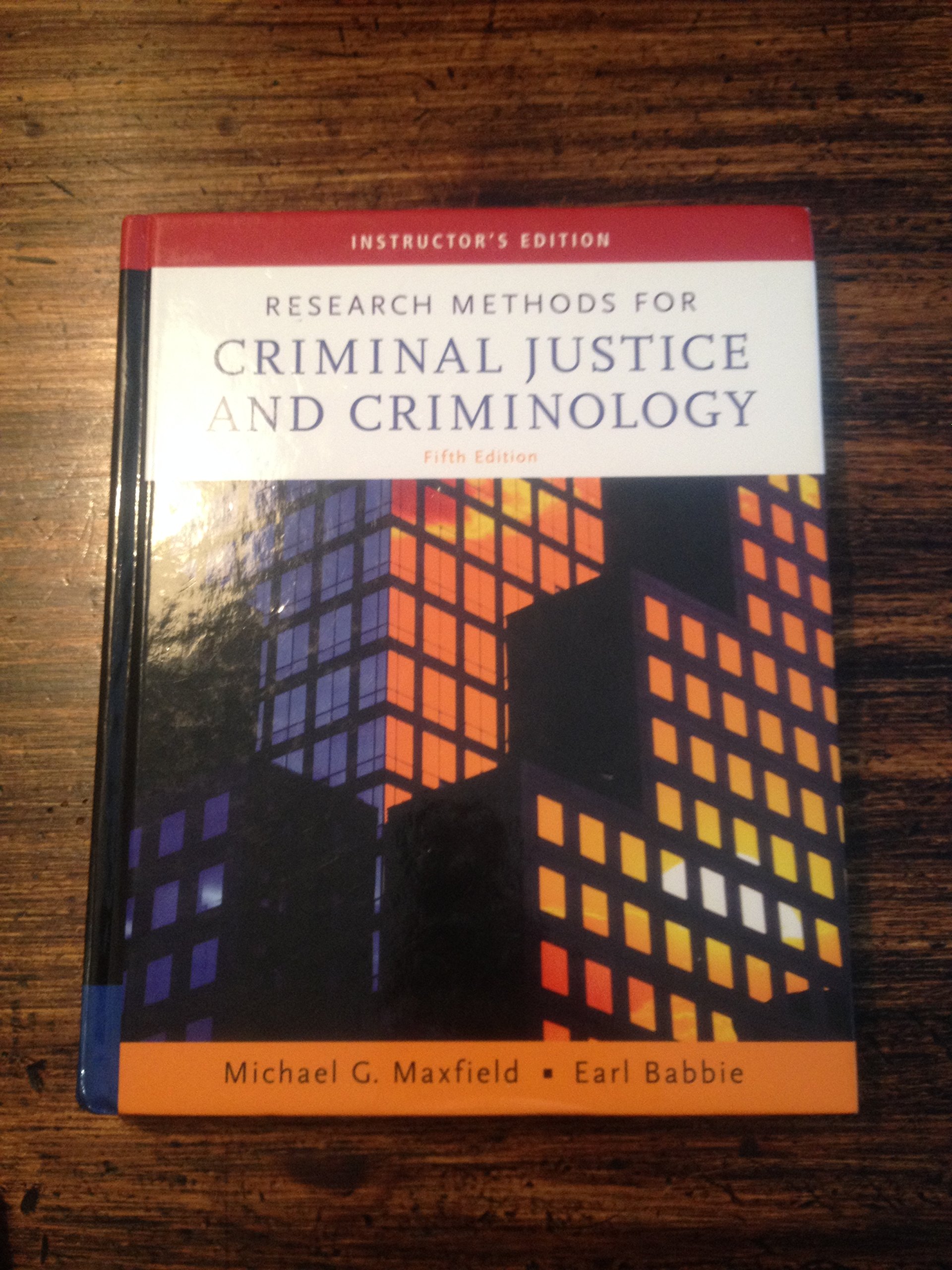 Research Methods for Criminal Justice and Criminology