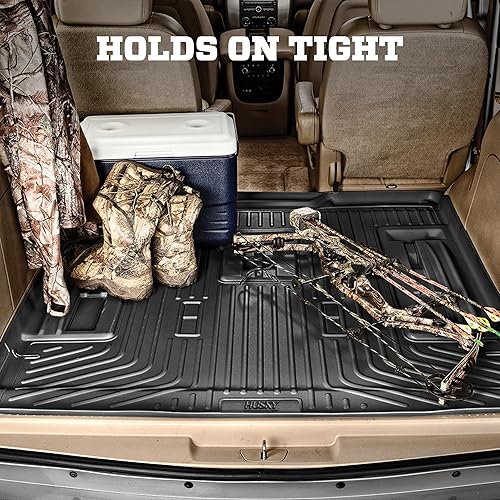 Miniatura 5 de Husky Liners Weatherbeater Series  Forro de carga - Negro  44061  Compatible con Honda Odyssey 2011-2022, 1 unidad