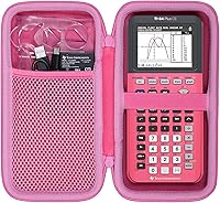 Vista 13 de co2CREA Estuche de transporte para Texas Instruments TI-84 Plus CE Python mejorado/TI-84/TI-Nspire CX II CAS/TI-Nspire CX II/TI-83 Plus/TI-89