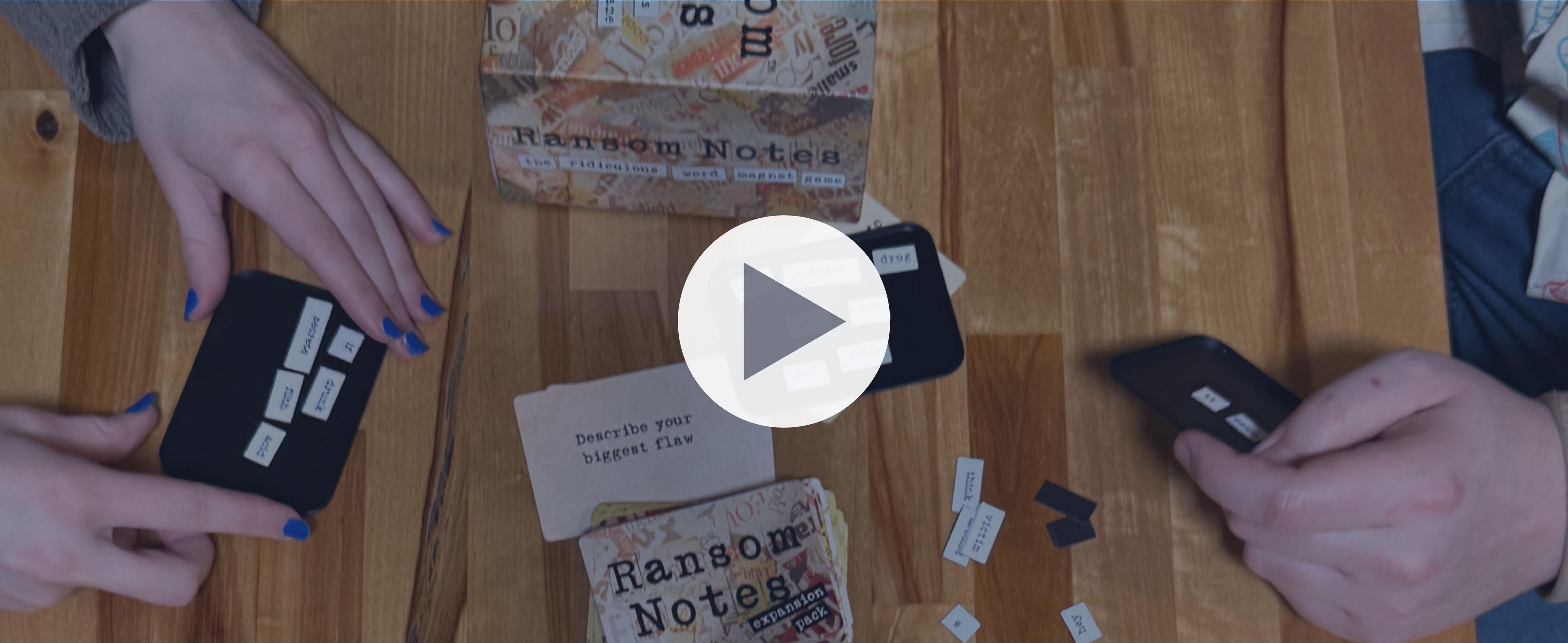 Ransom Notes Espansione One - Gioco Di Società Con Magneti Di Parole, Nuove Carte E Vassoi, 3+ Giocatori