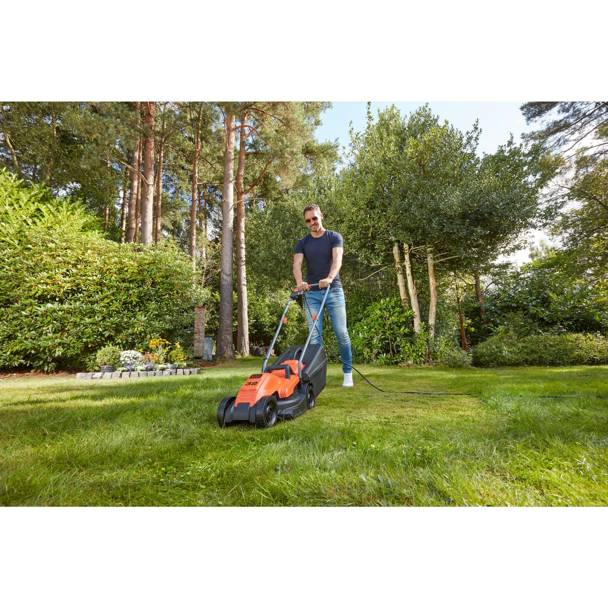BLACK+DECKER BEMW451-QS - Cortacesped electrico 1200W