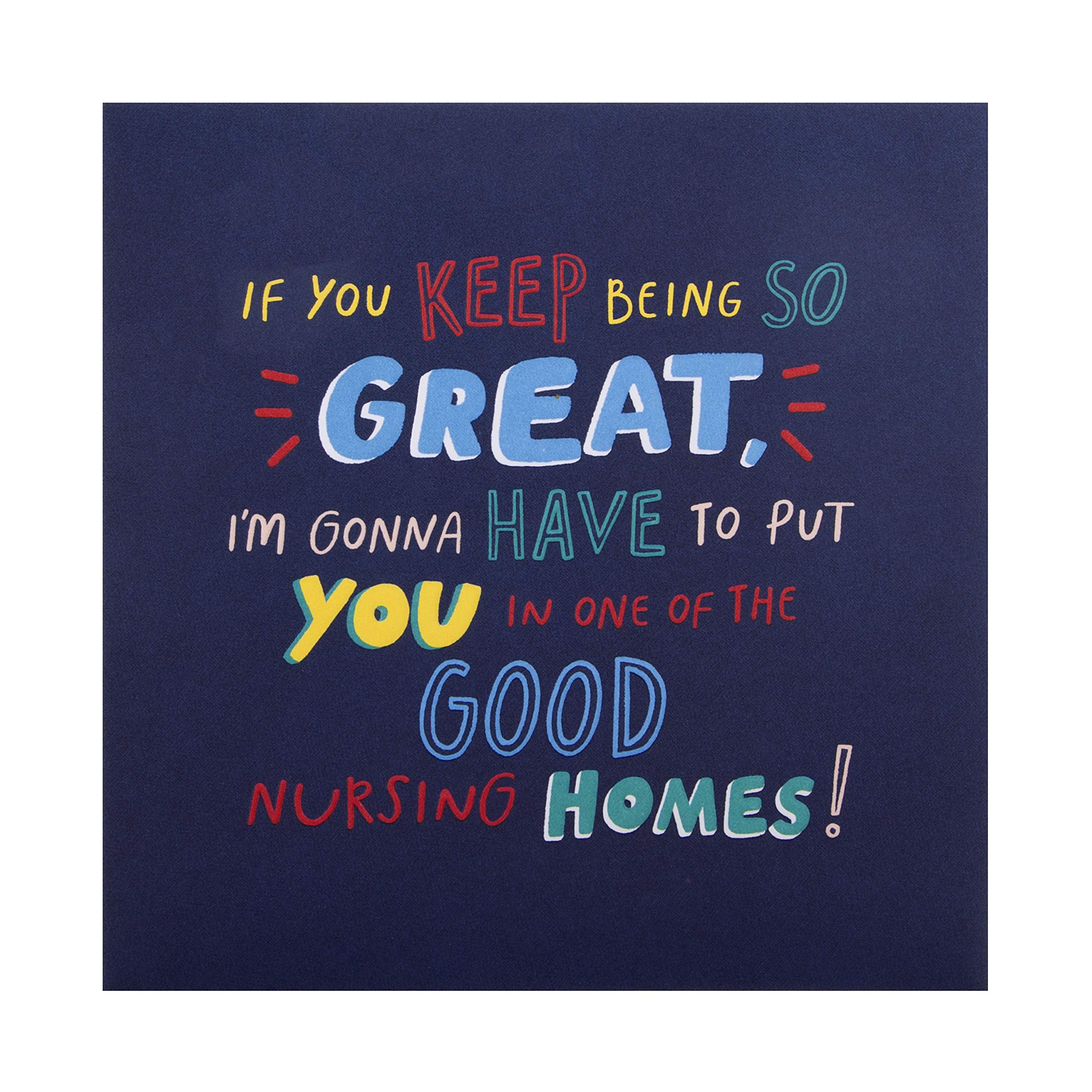 Fathers Day Card, Funny Fathers Day Card, Word Art, Dad, Step Dad, Joke, Humour, Blue