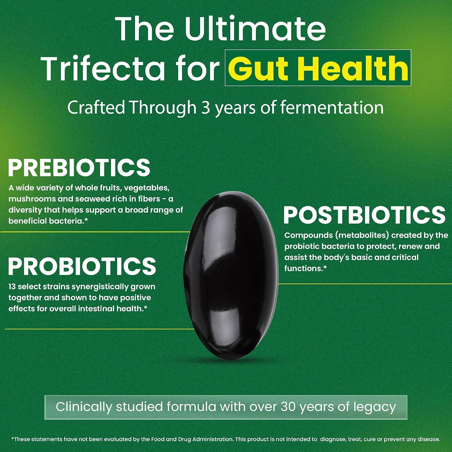Dr. Ohhira's Probiotics, Original Formula, 60 Caps with Bonus 10 Capsule Travel Pack - 13 Probiotic Strains with Prebiotics and Postbiotics — Amazon image 3