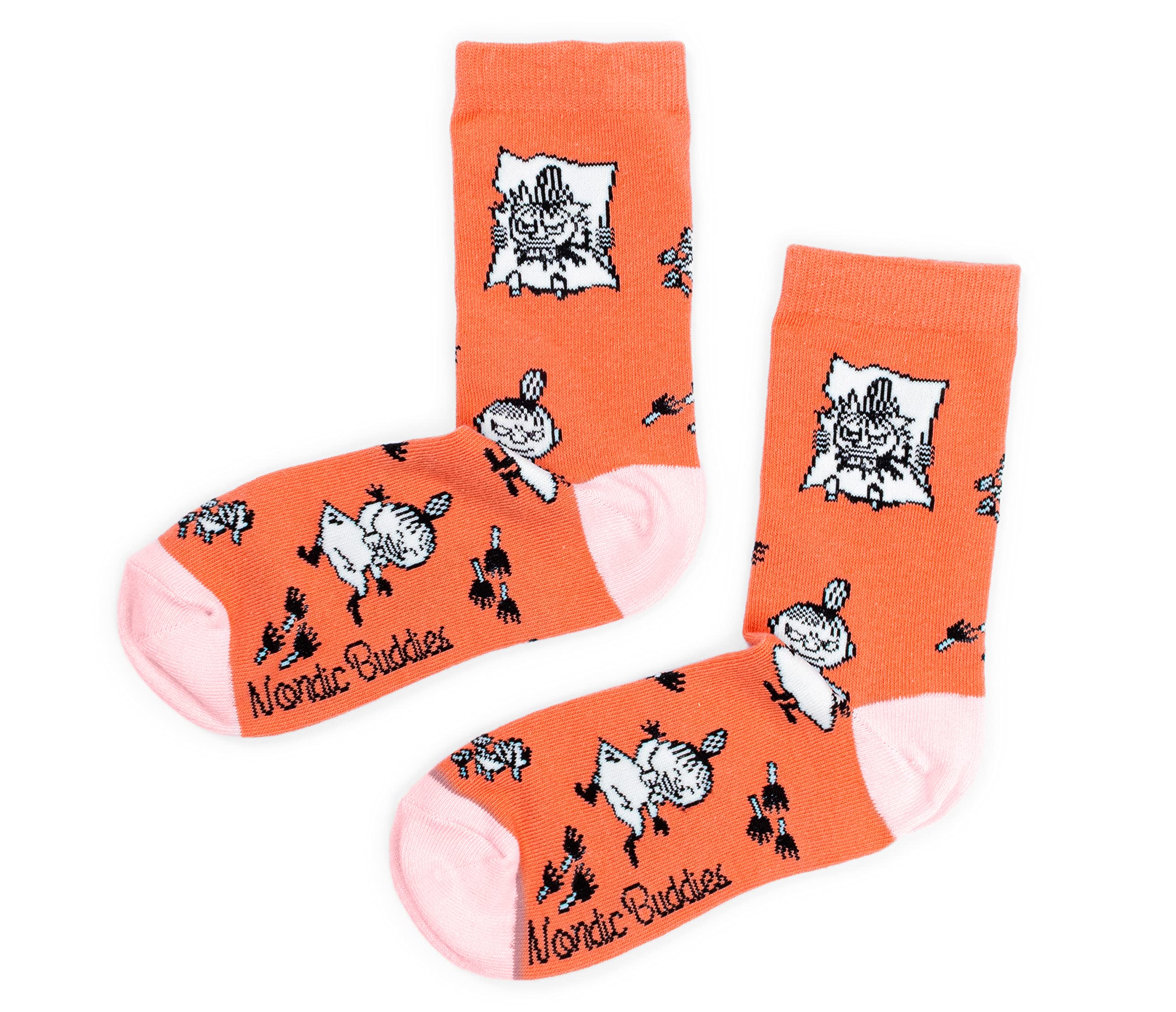 Little My Happiness Ladies Moomin Socks, Red, EU36-42