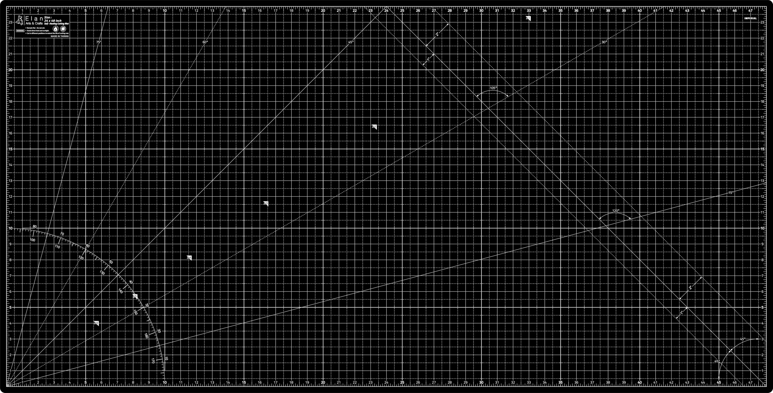 Elan Self Healing Cutting Mat - 9x12 Inch -11 Elan Self Healing Cutting Mat - 9x12 Inch -11