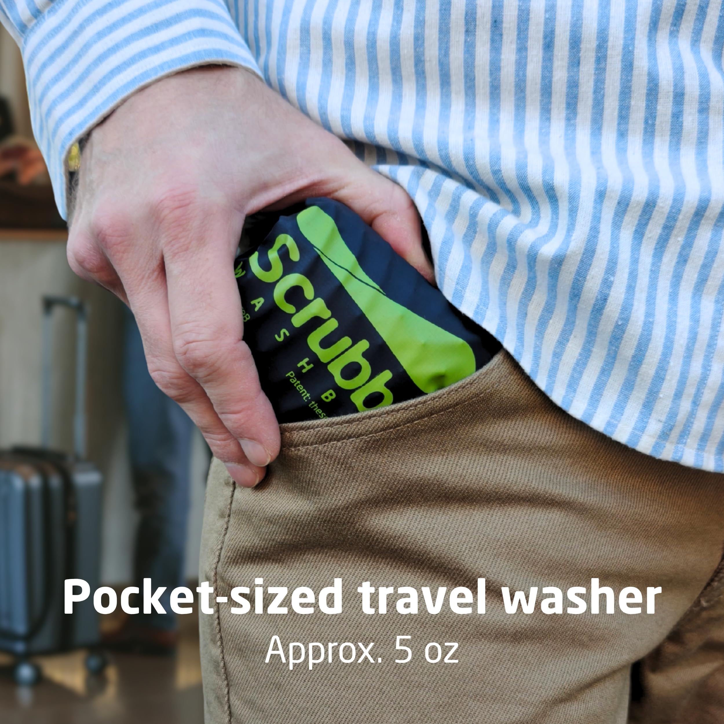 Amazon.co.jp: 旅行用洗濯袋 Scrubba Washbag スクラバ ウォッシュ
