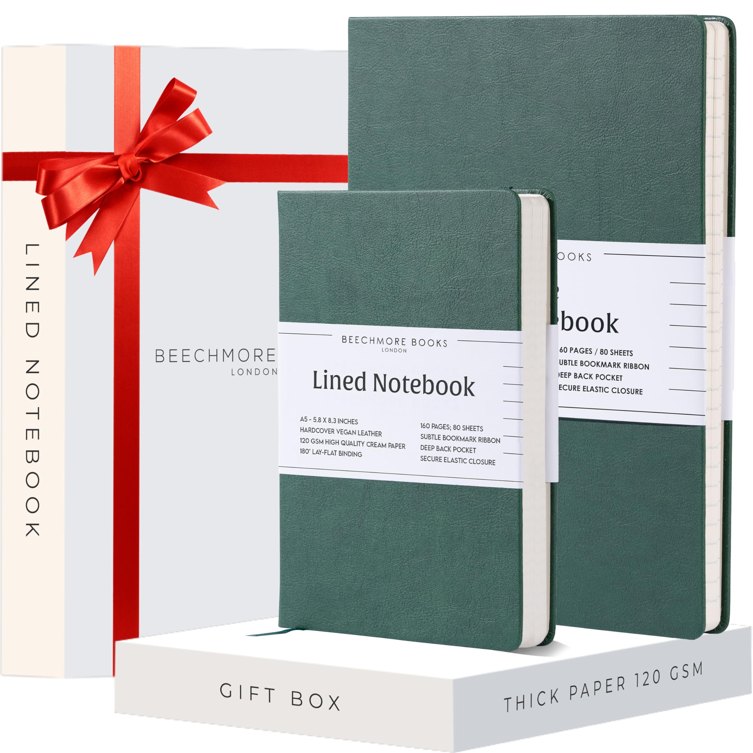 BEECHMORE BOOKSA5 & A4 (Green)