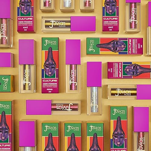 Miniatura 10 de Juvia's Place Culture Duochrome - Sombra de ojos líquida, maquillaje líquido para brillo y brillo, sombra de ojos líquida con purpurina multicolor,