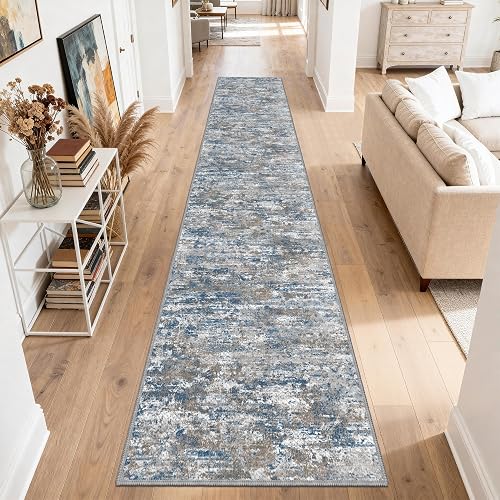 TTelephant 2.6x14 Washable Hallway Runner Rug