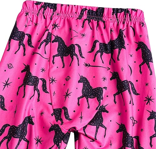 LQSZ Girls Pajamas Toddler Girls PJs Sleepwear for Girls Size 2-12 Years(A-cool Unicorn,9-10 Years)