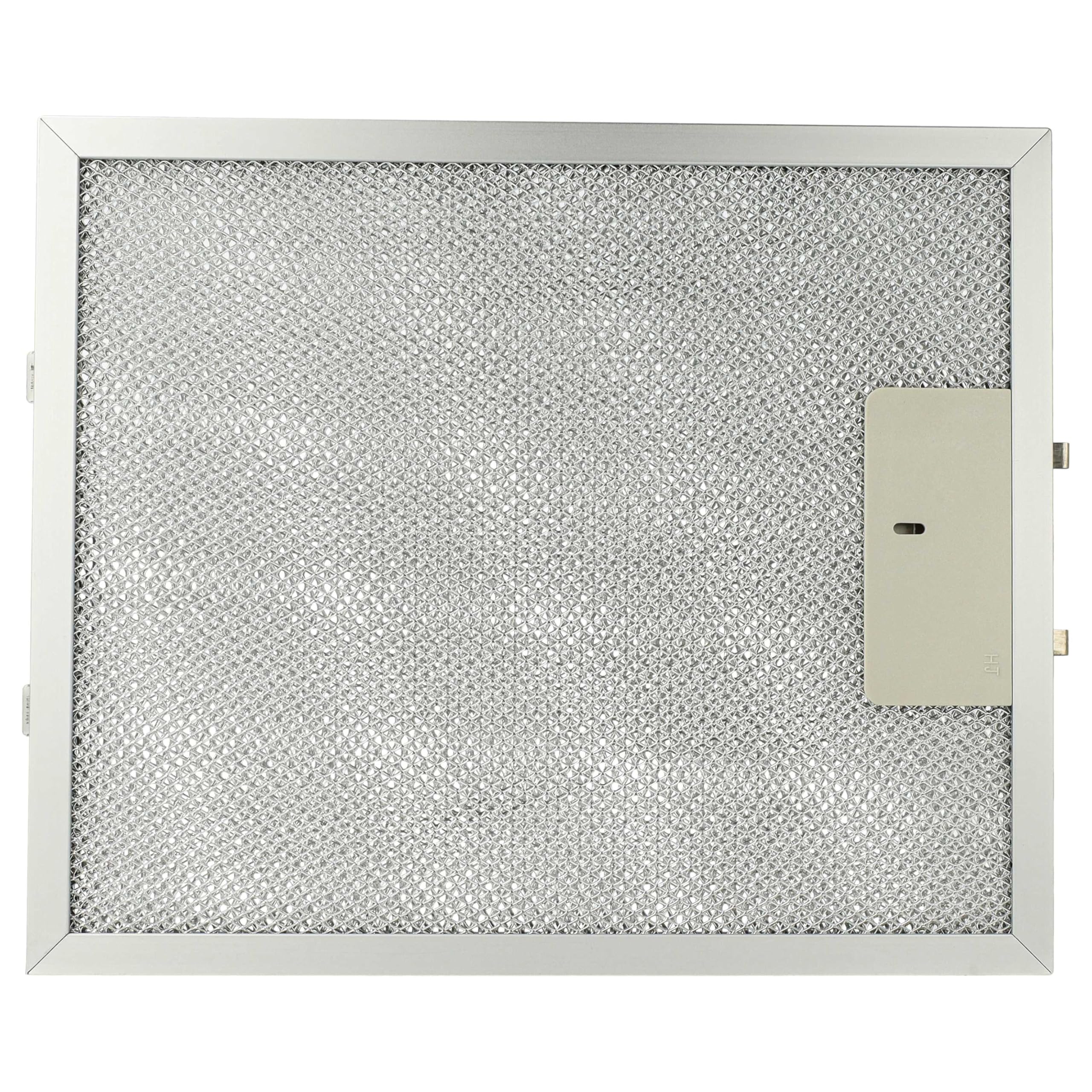 vhbw 3x filtro anti-grasso compatibile con Electrolux EFC 915 X 2 F, EFC 915 X, EFC 913 X 2 FSP cappa da cucina - 27,7 x 23 x 0,9 cm, metallo
