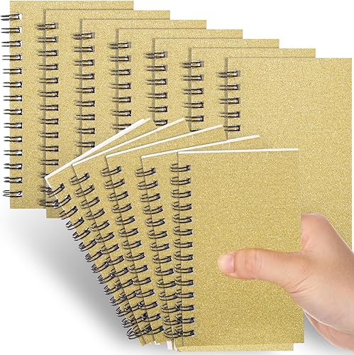 Vista 58 de Jutom 18 cuadernos pequeños en espiral, blocs de notas de 3 x 5 pulgadas, cuadernos de bolsillo pequeño a granel, mini bloc de notas con páginas