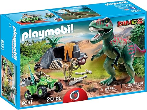 Miniatura 5 de Playmobil Explorer Quad con T-Rex