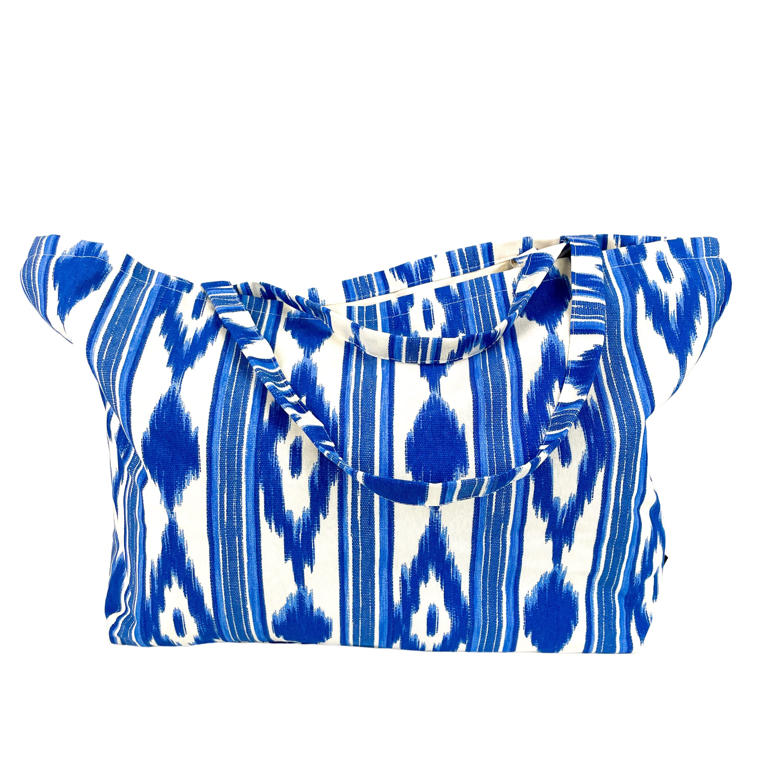 TRESMESTRES Bolsa de Playa Grande XXL Familiar - Mediterránea - 65x40cm