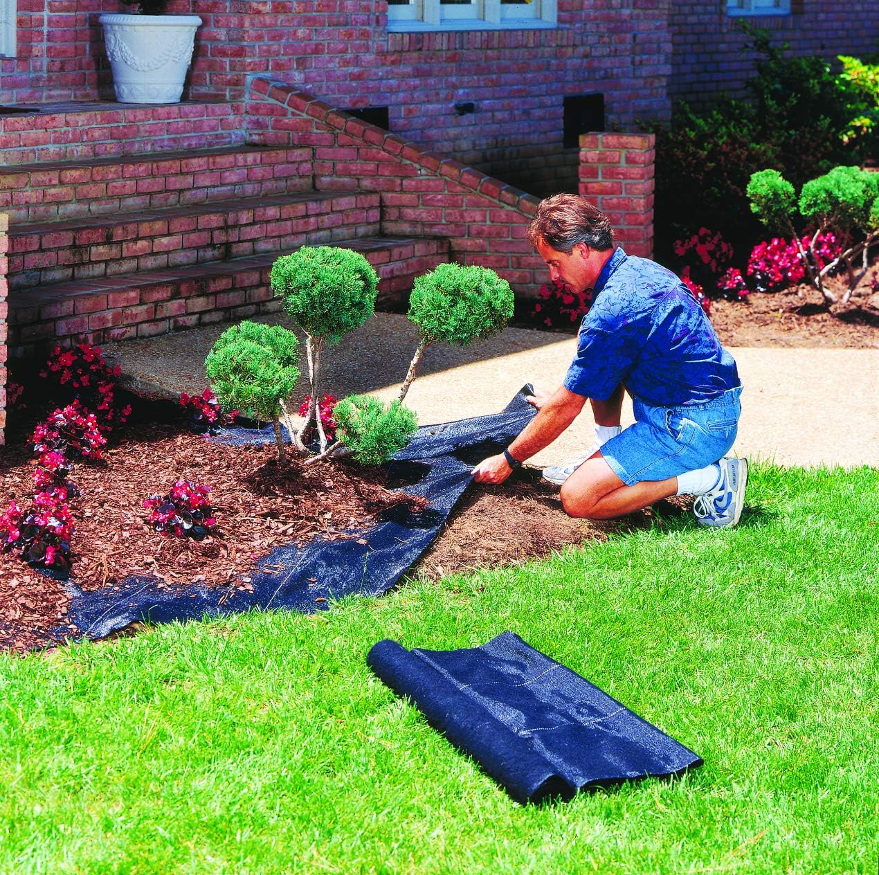DeWitt 1.5-Ounce 6-Year Weed-Barrier Fabric, 3 x 100-Feet
