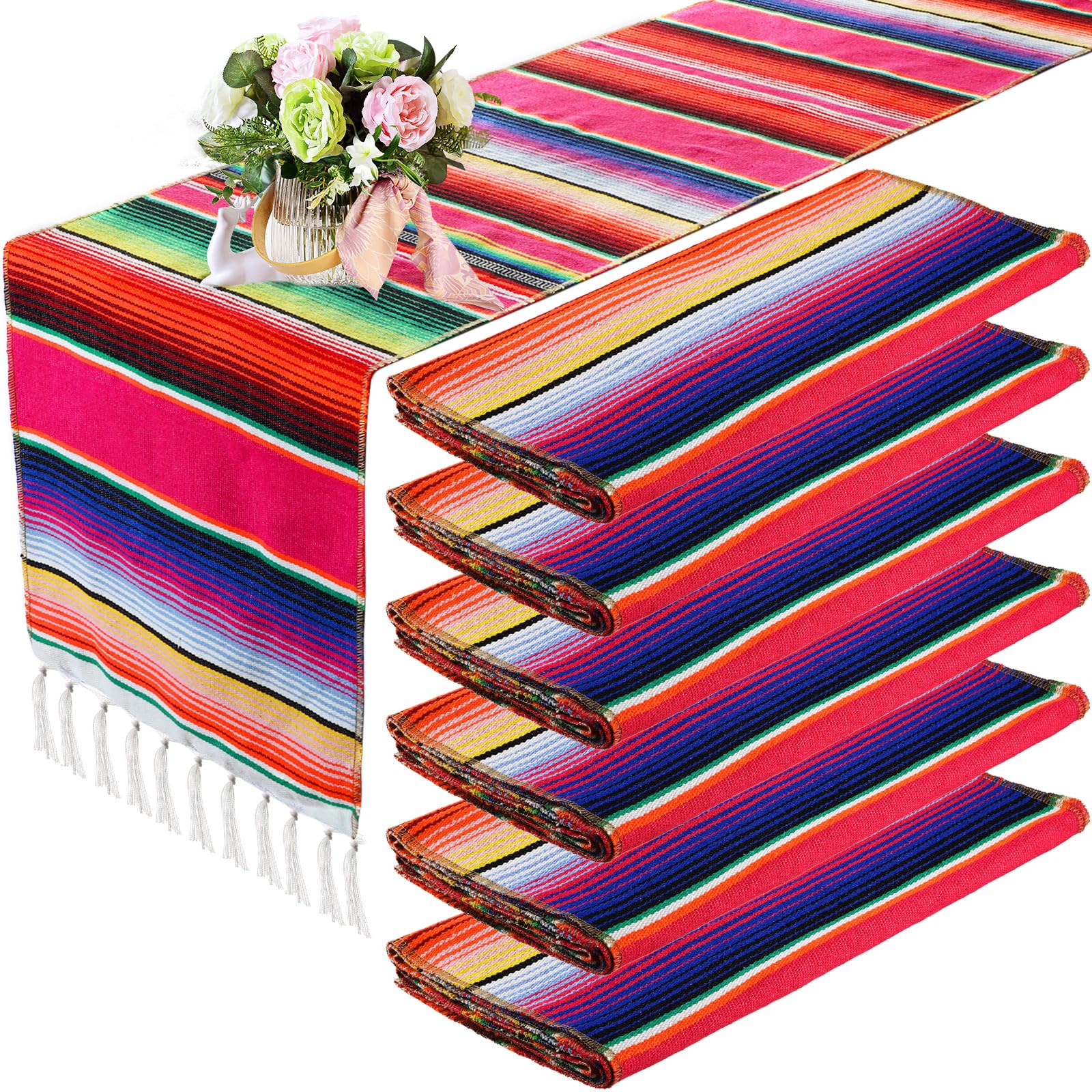 Mexican Table Runners - Festive Cotton Designs -11