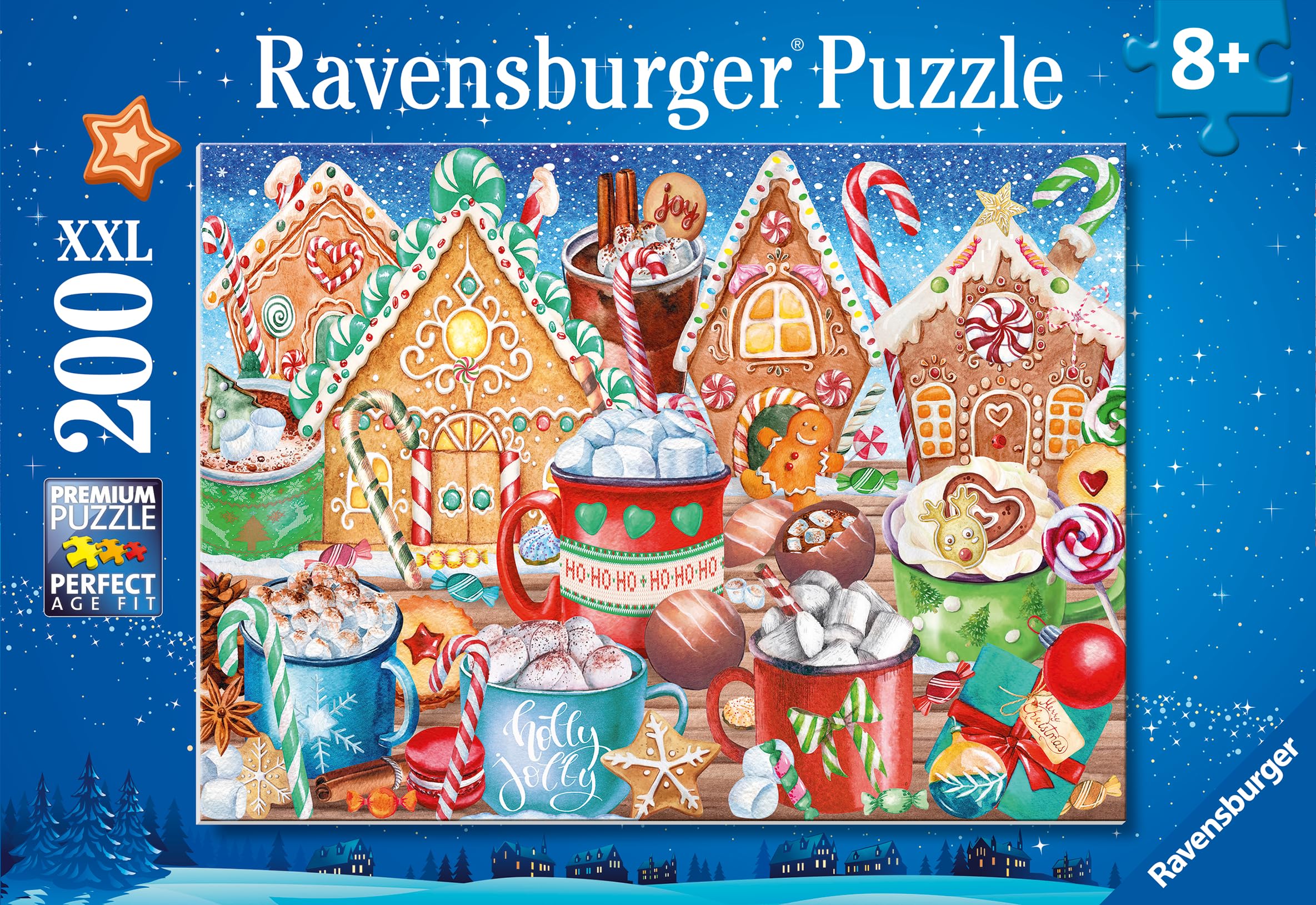 Amazon.com: Ravensburger Sweet Christmas Treats – 200 Piece Jigsaw
