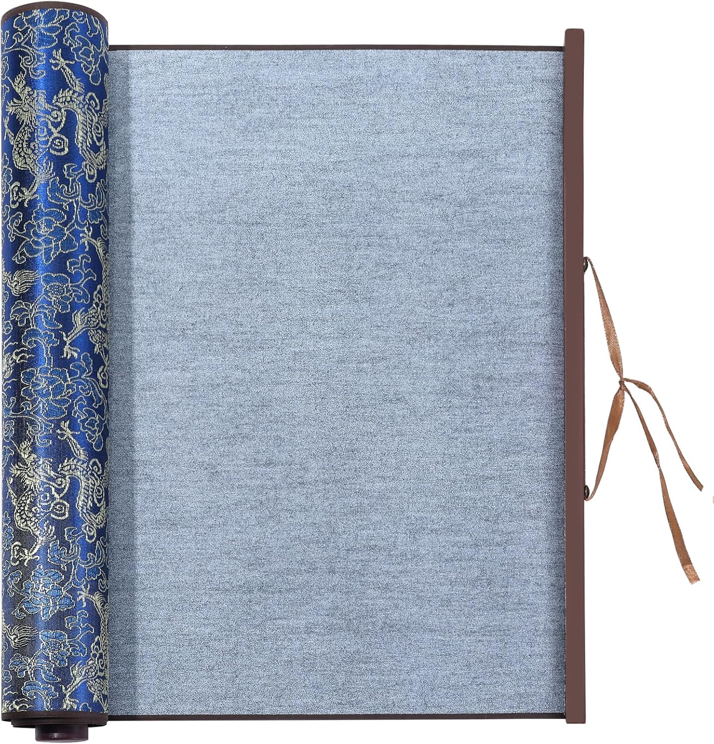 TAHULIK Magic Canvas Paint with Water, Reusable 30.7×15 Inch Chinese Calligraphy Paper, Water Drawing Writing Cloth Scrolls, Professional Water Drawing Mat No Ink or Paper Waste