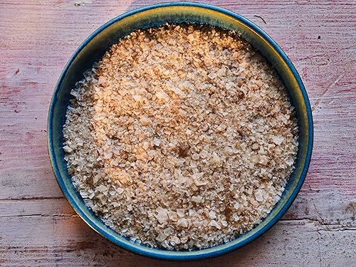 Miniatura 5 de Sal Maldon escamas de sal marina ahumada 11 libras 500 g a granel Kosher natural ahumado suavemente sobre roble artesanal gourmet cristales