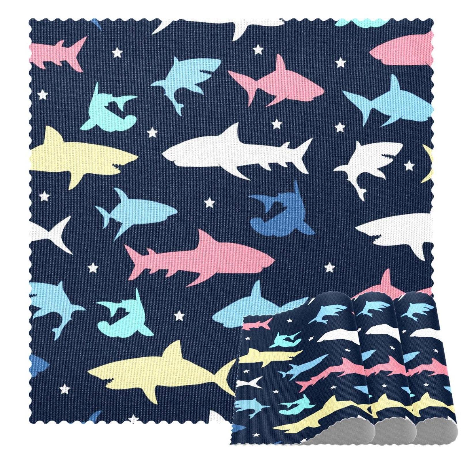Sets de table motif requins pour repas de famille colorés et sécurisés