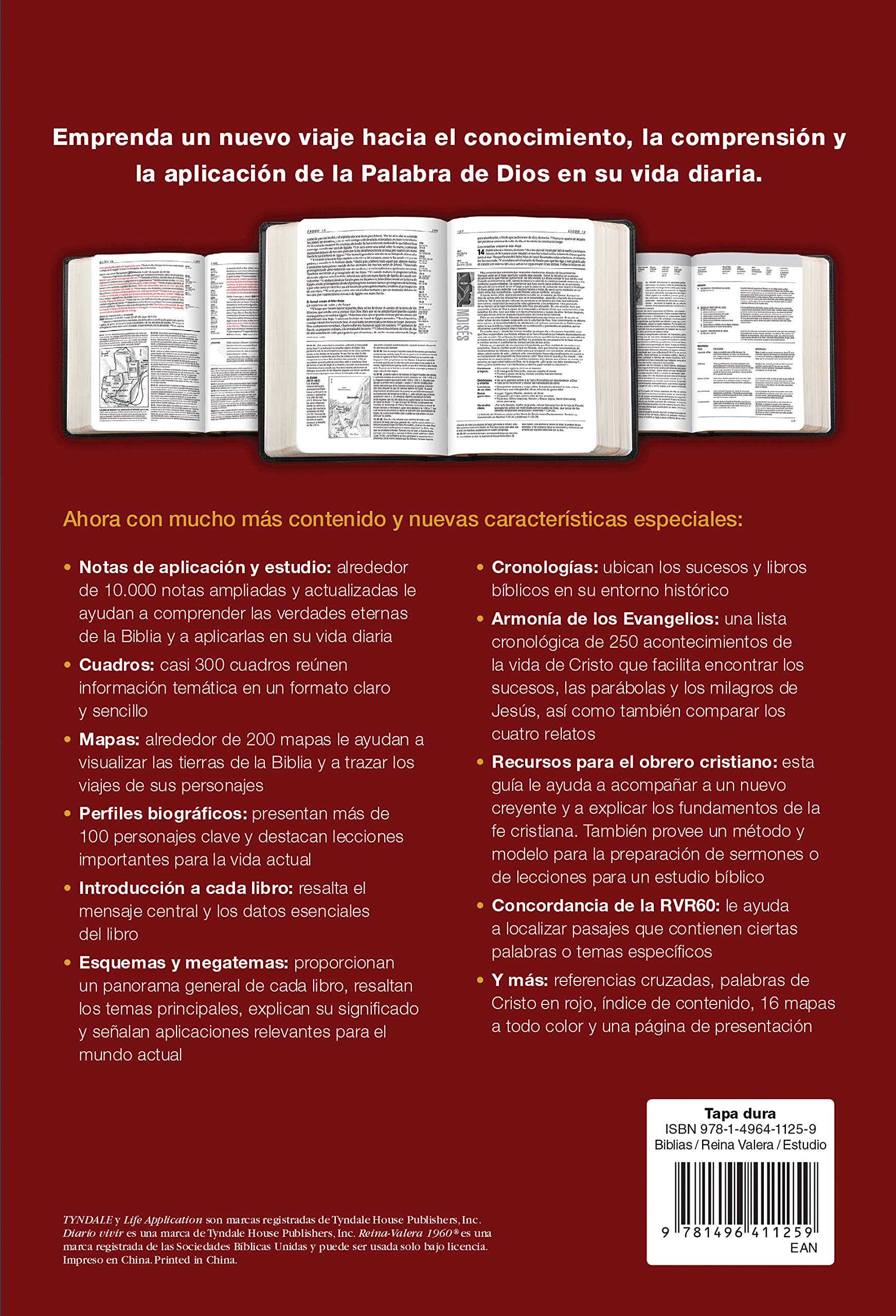 Biblia de Estudio del Diario Vivir Rvr60: Reina-Valera 1960