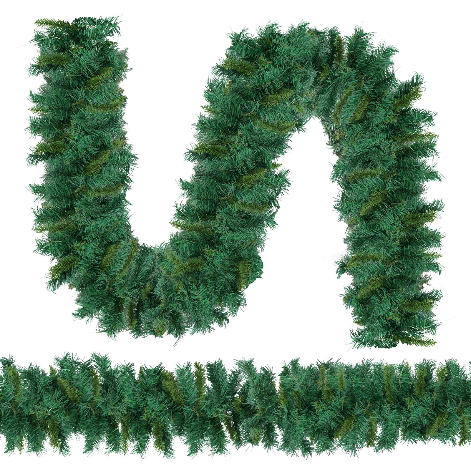 Hotop 2 Pcs Christmas Garland 