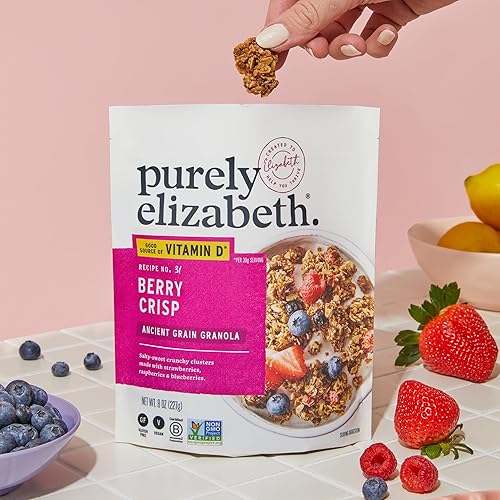 Vista 18 de Purely Elizabeth, granola orgánica de grano antiguo