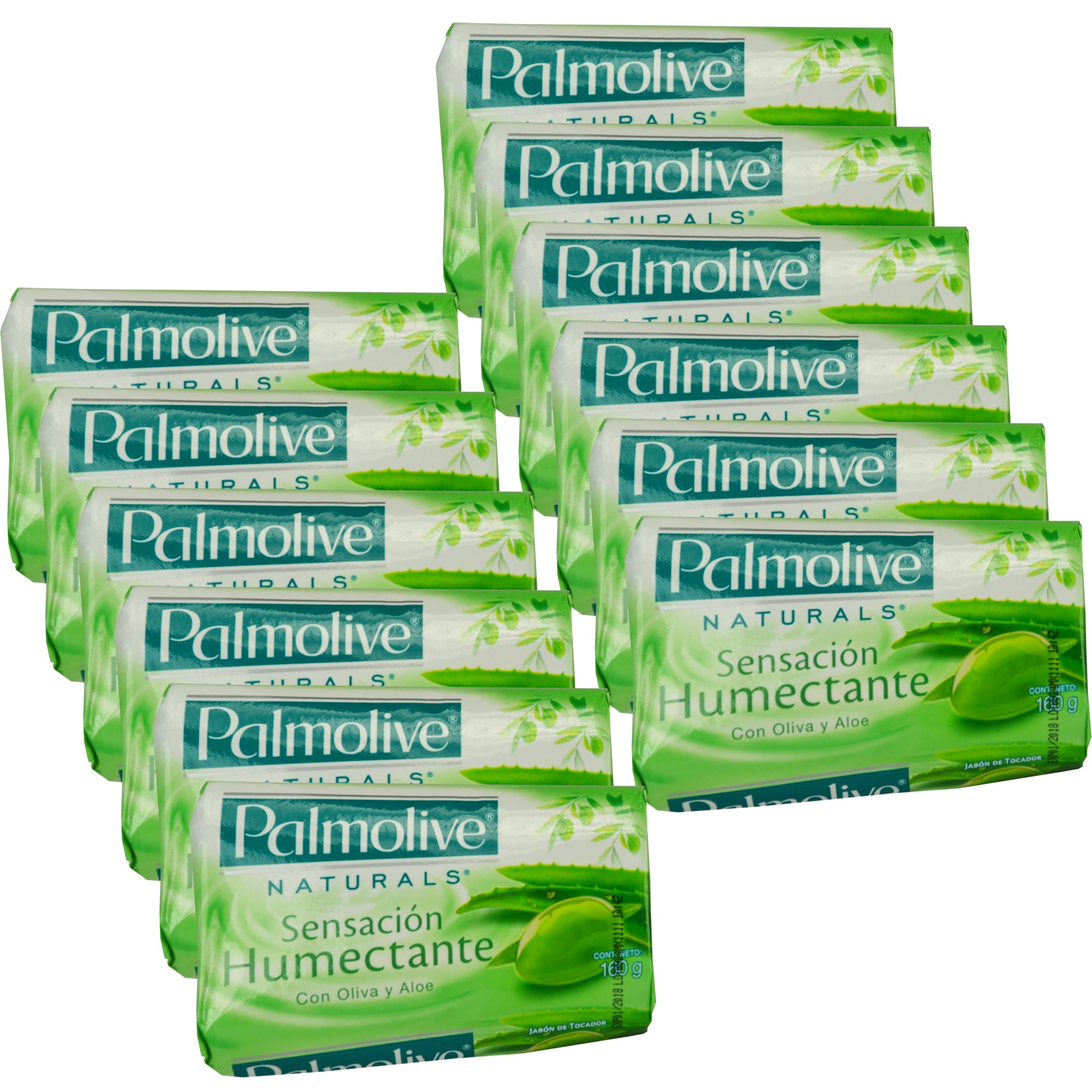 PalmoliveNaturals Moisture Care with Aloe and Olive Extracts Bar Soap, 80 Gram / 2.8 Ounce, 3 Count (Pack of 4) 12 Bars Total