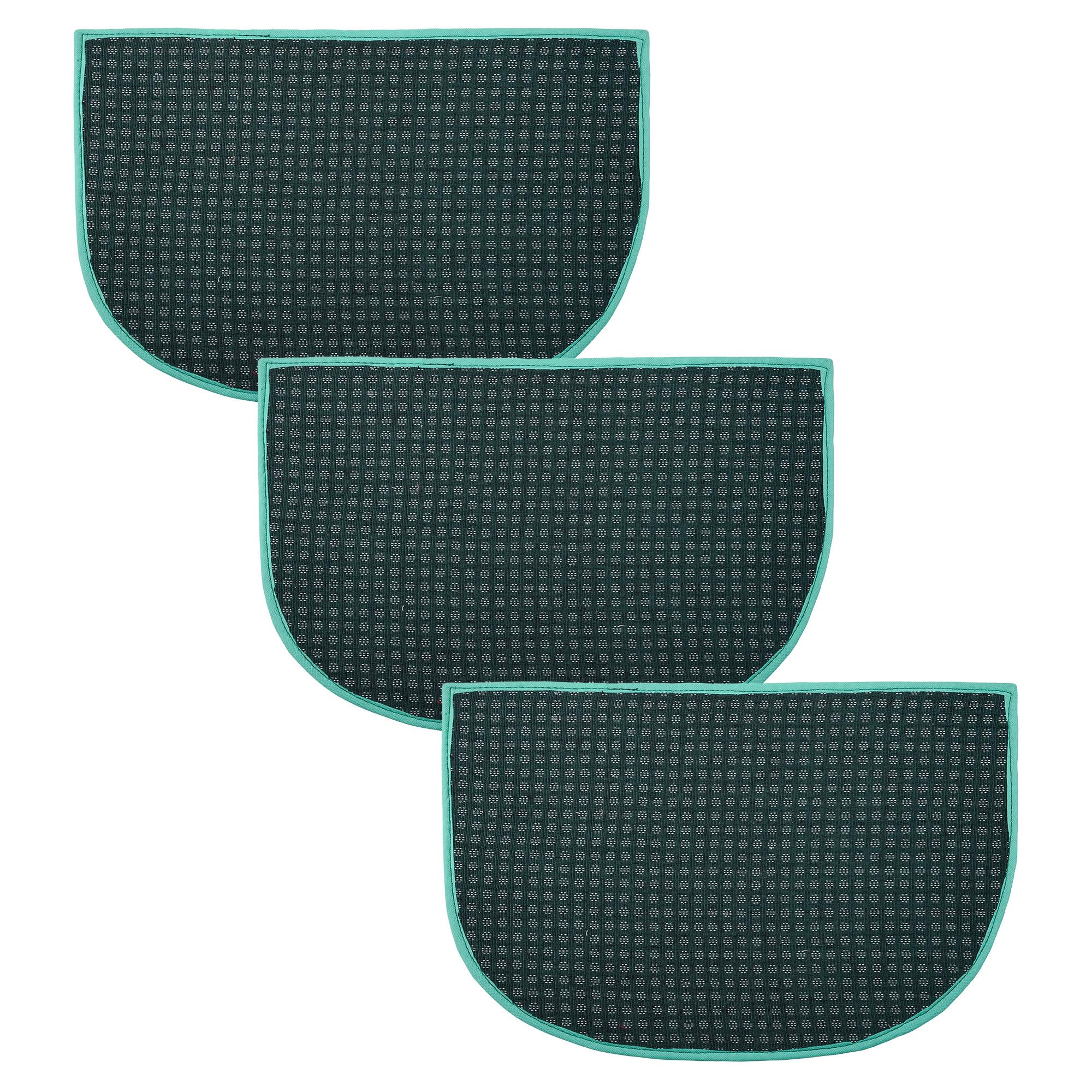 Kuber Industries Door Mat | Door Entrance Mat | Entryway Door Mat | Floor Door Mat | Anti-Slip Door Mat | Door Mats for Outdoor & Indoor | D-Shape Dot Door Mat | Pack of 3 | Green (B0CLGR6W3D) Amazon Price History, Amazon Price Tracker