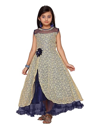 Kidling Girls Empire Maxi Dress