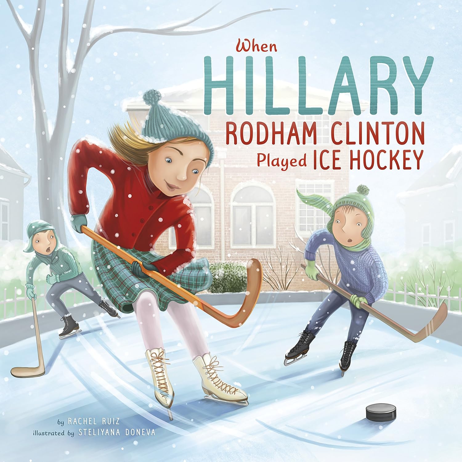 When Hillary Rodham Clinton Played Ice Hockey (Leaders Doing Headstands)