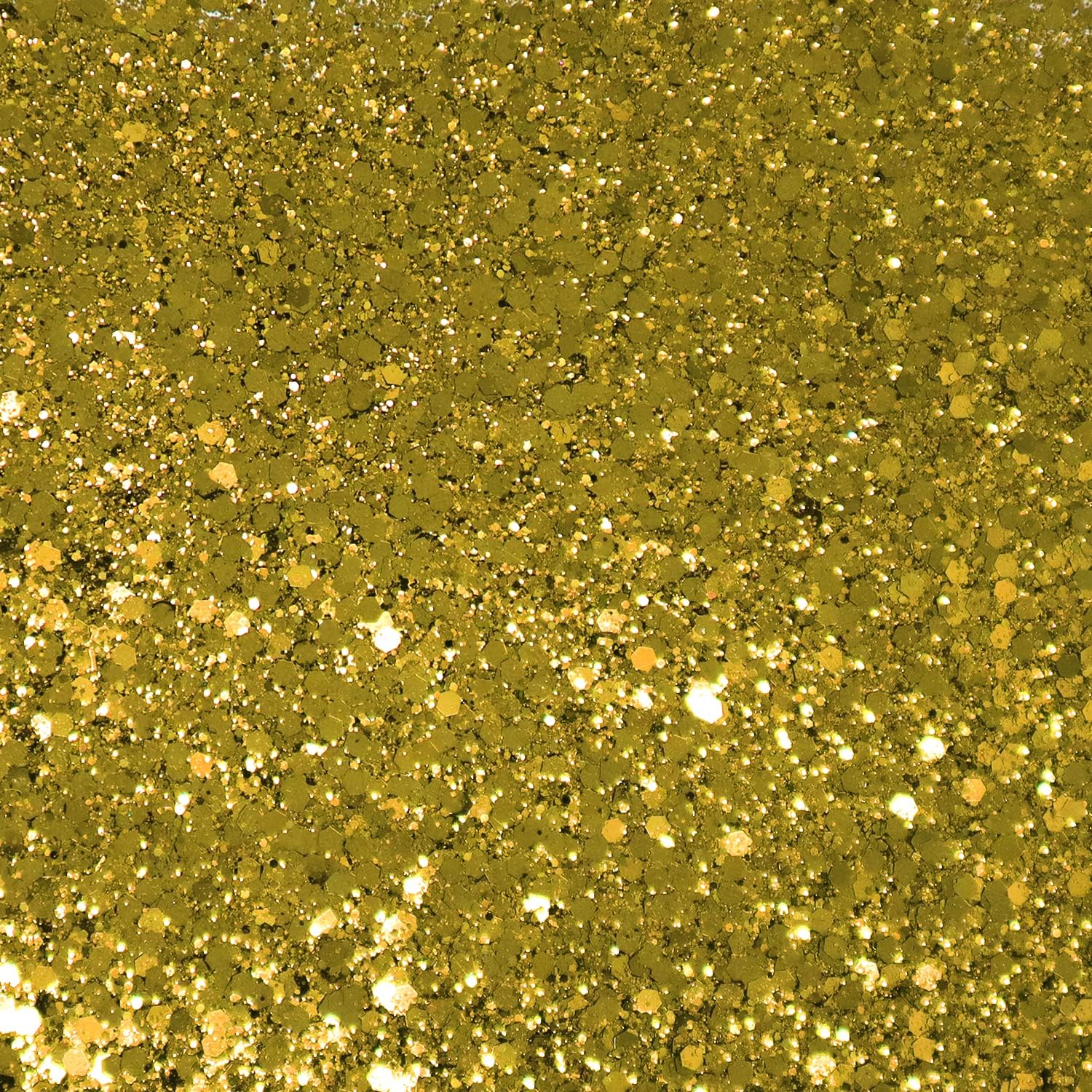 Hemway Craft Glitter Gold 100g Multi Size Glitter for Crafts Resin, Cosmetic, Nail, Face, Body, Festival, Tumblers, Art - Image 4
