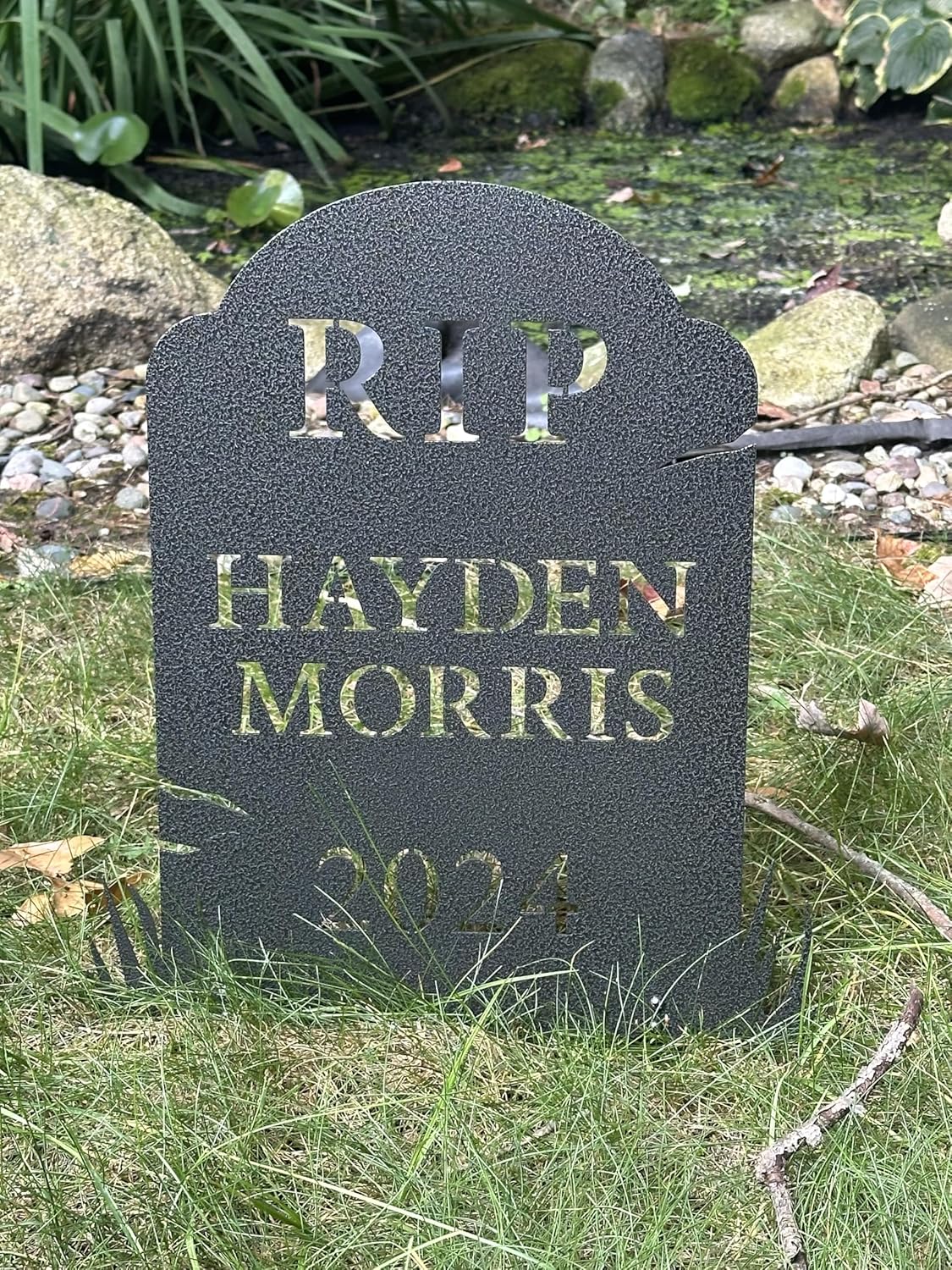Halloween Decoration, R.I.P Halloween Decoration, Custom Tombstone, Halloween Lawn Decoration - Headstone, Halloween Decorations Outdoor
