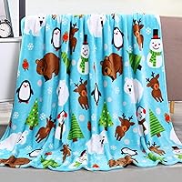 Vista 40 de Elegant Comfort - Manta ligera estampada para lanzar - para todas las estaciones, ultra suave, acogedora y mullida - Mantas decorativas para lanzar