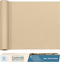 Vista 79 de KING MOUNTAIN Parche de reparación de lona de 9 x 11 pulgadas, 2 piezas, parche de tela impermeable autoadhesivo para sofás, tiendas de campaña