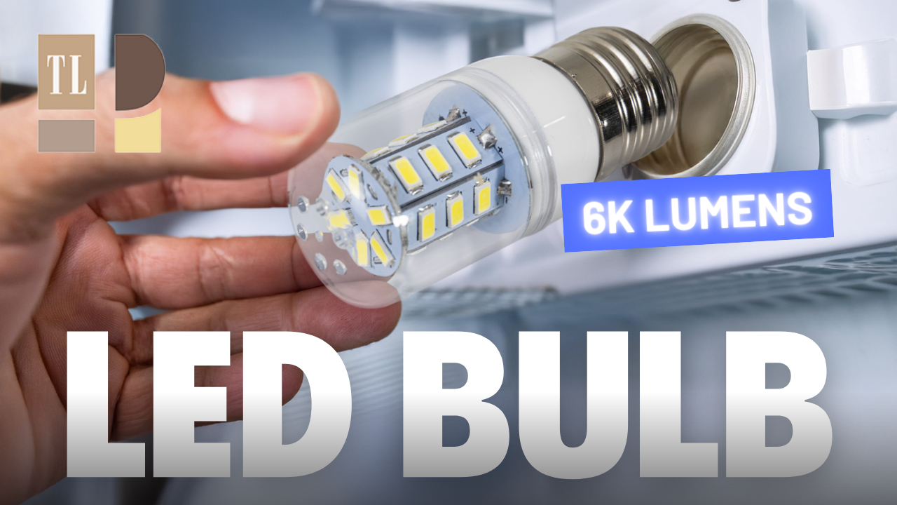 KEI D34L Refrigerator Light Bulb Replacement For Frigidaire Kenmore - LED 3.5W 110V-240V White Light