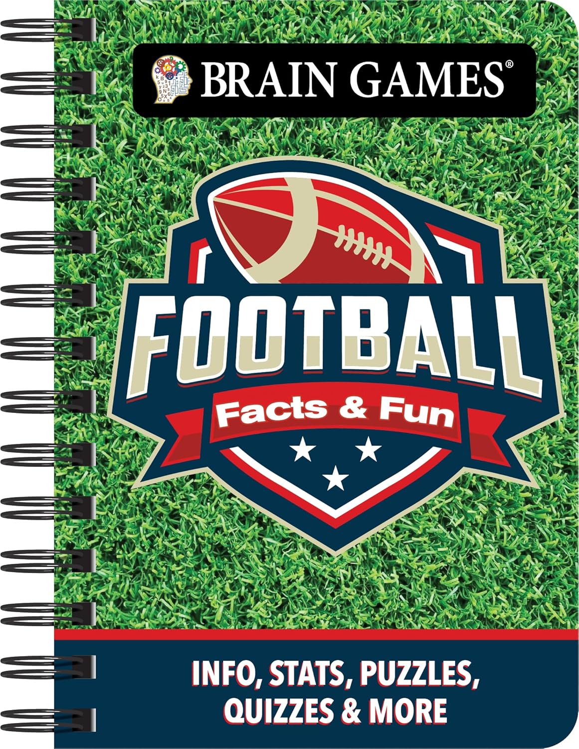 Brain Games - To Go - Facts & Fun: Football: Info, Stats, Puzzles, Quizzes & More