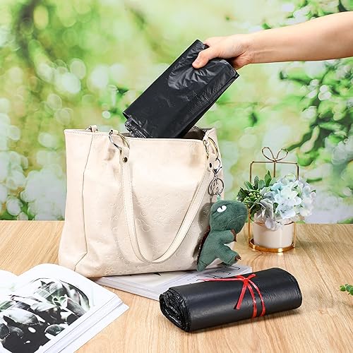 Miniatura 6 de 300 bolsas de ostomía desechables de 7.87 x 13.78 pulgadas, bolsas de eliminación de ostomía para evitar fugas de olores, suministros de colostomía,