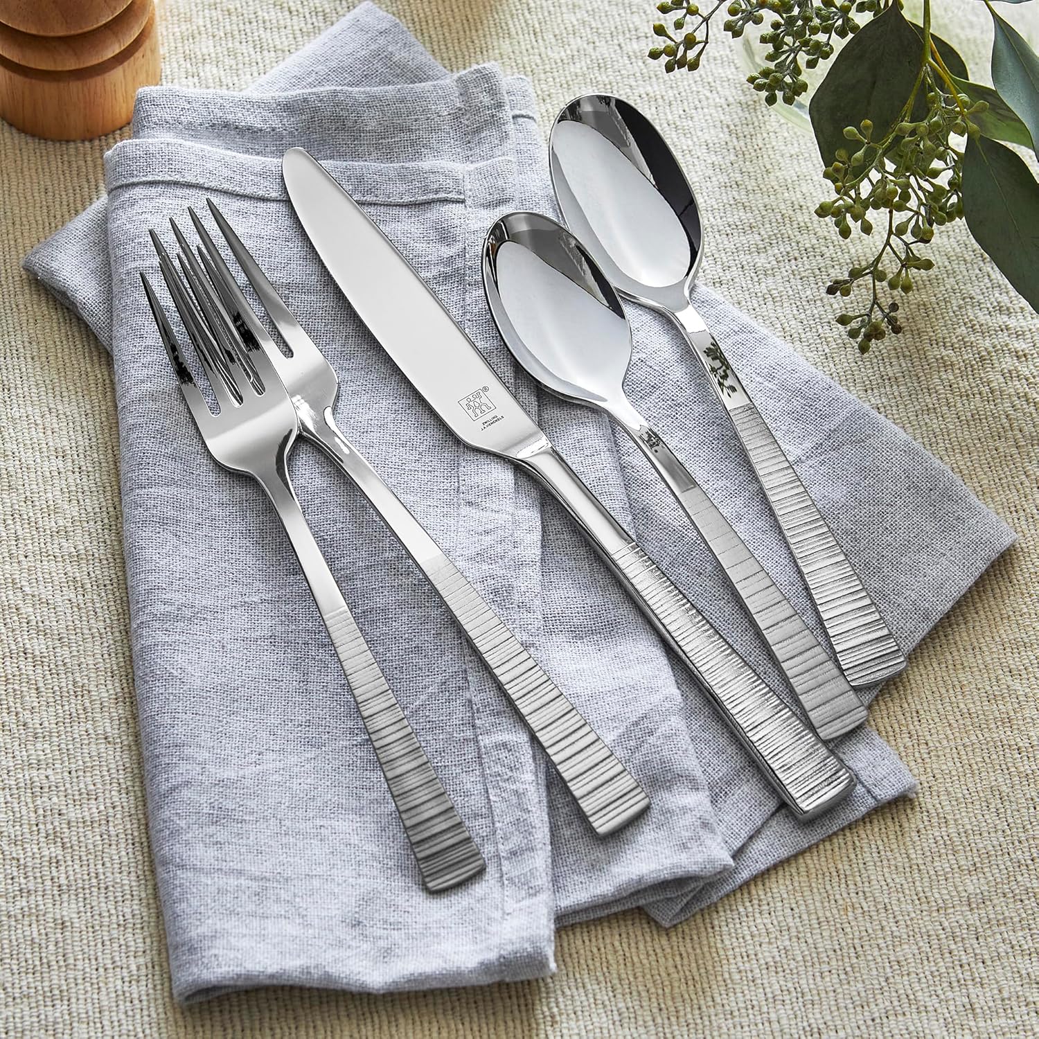 ZWILLING Kingwood 20-pc 18/10 Stainless Steel Flatware Set