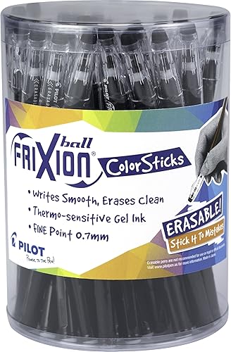 Miniatura 8 de PILOT FriXion ColorSticks - Bolígrafos de tinta de gel borrables punta fina