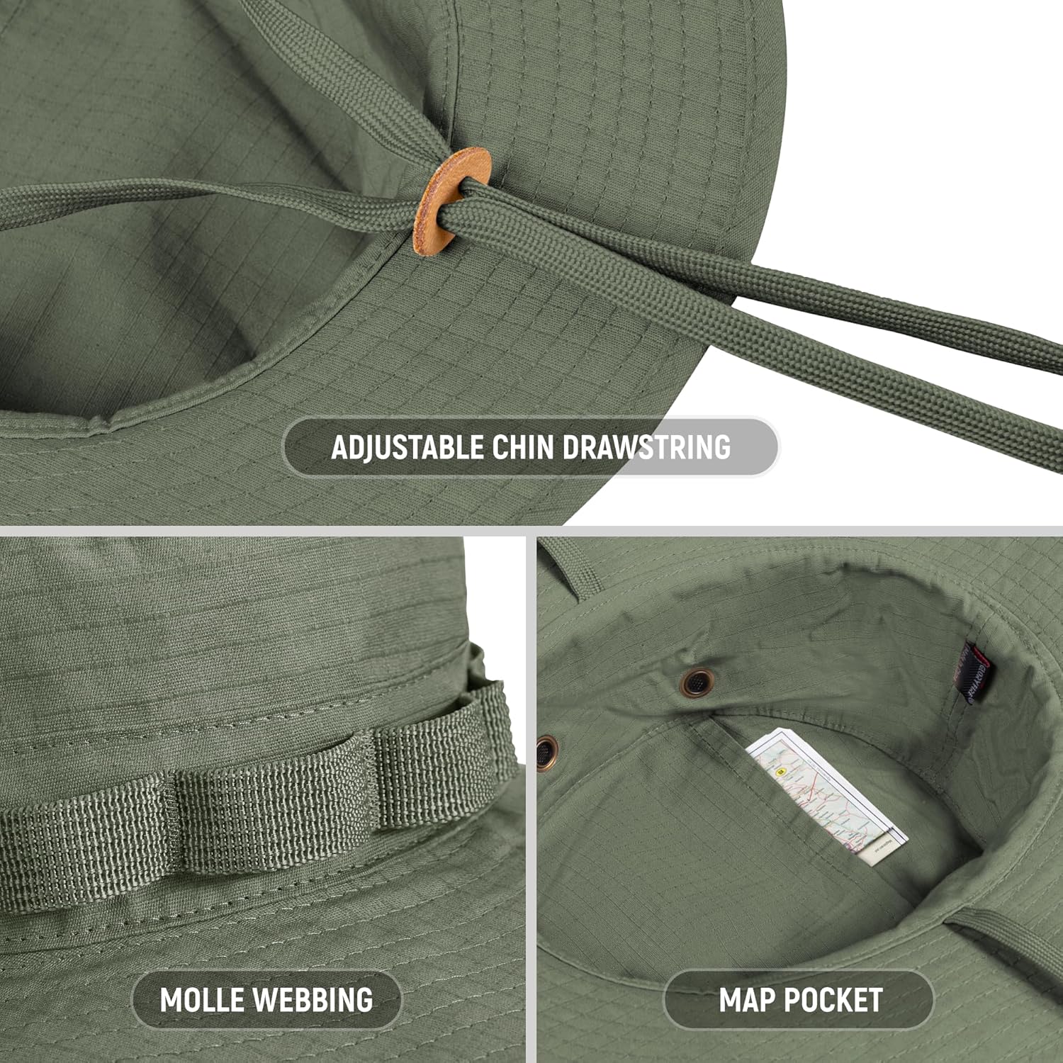 GLORYFIRE Boonie Hat Military Tactical Boonie Hats for Men Women Hunting Fishing Outdoor