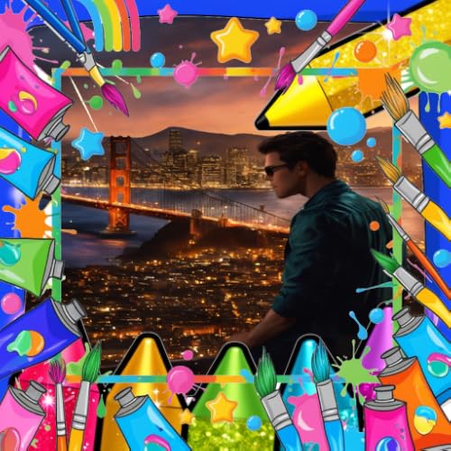 San Francisco Coloring Book: Golden Gate & Bay Views