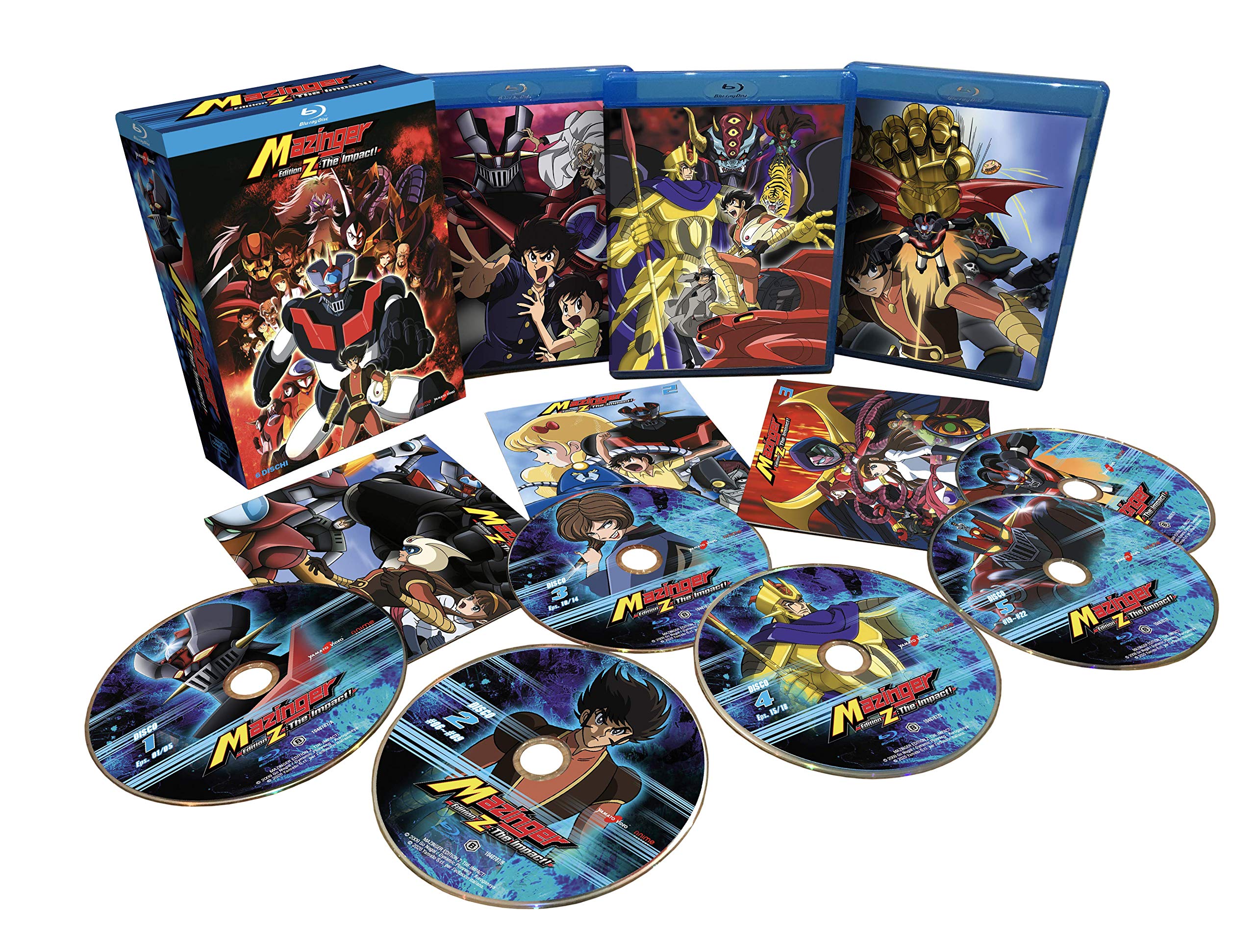 Mazinger Edition Z - The Impact! (6 Blu-Ray) (Box Set) (6 Blu Ray
