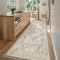 Vista 142 de Madane Alfombra Pasillera Lavable - Alfombras Pasilleras 2x6 para Pasillos de 6 Pies Antideslizante Vintage Alfombra Pasillera de Cocina