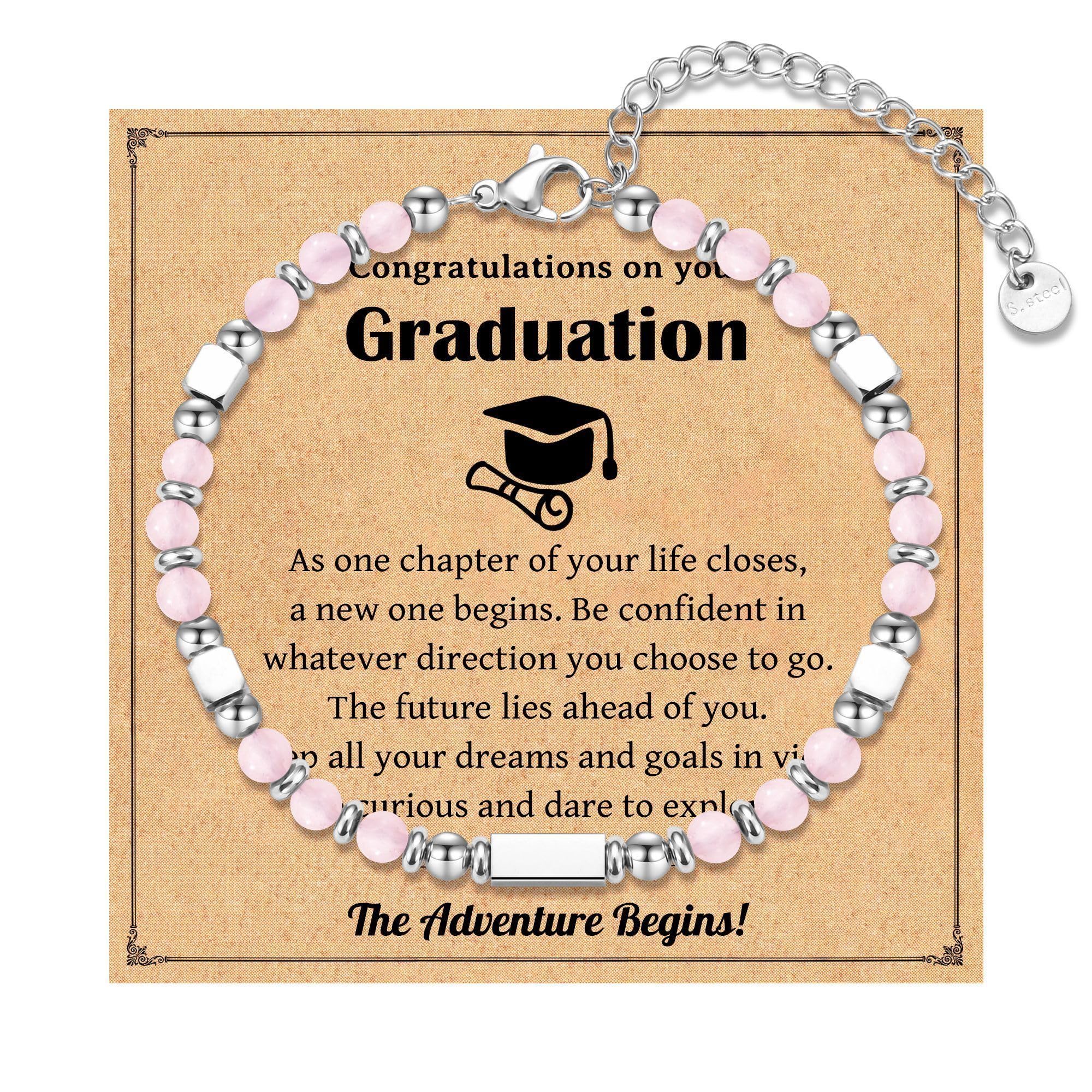 2026 Graduation Gifts for Women Her, Compass Bracelet for Girls Women