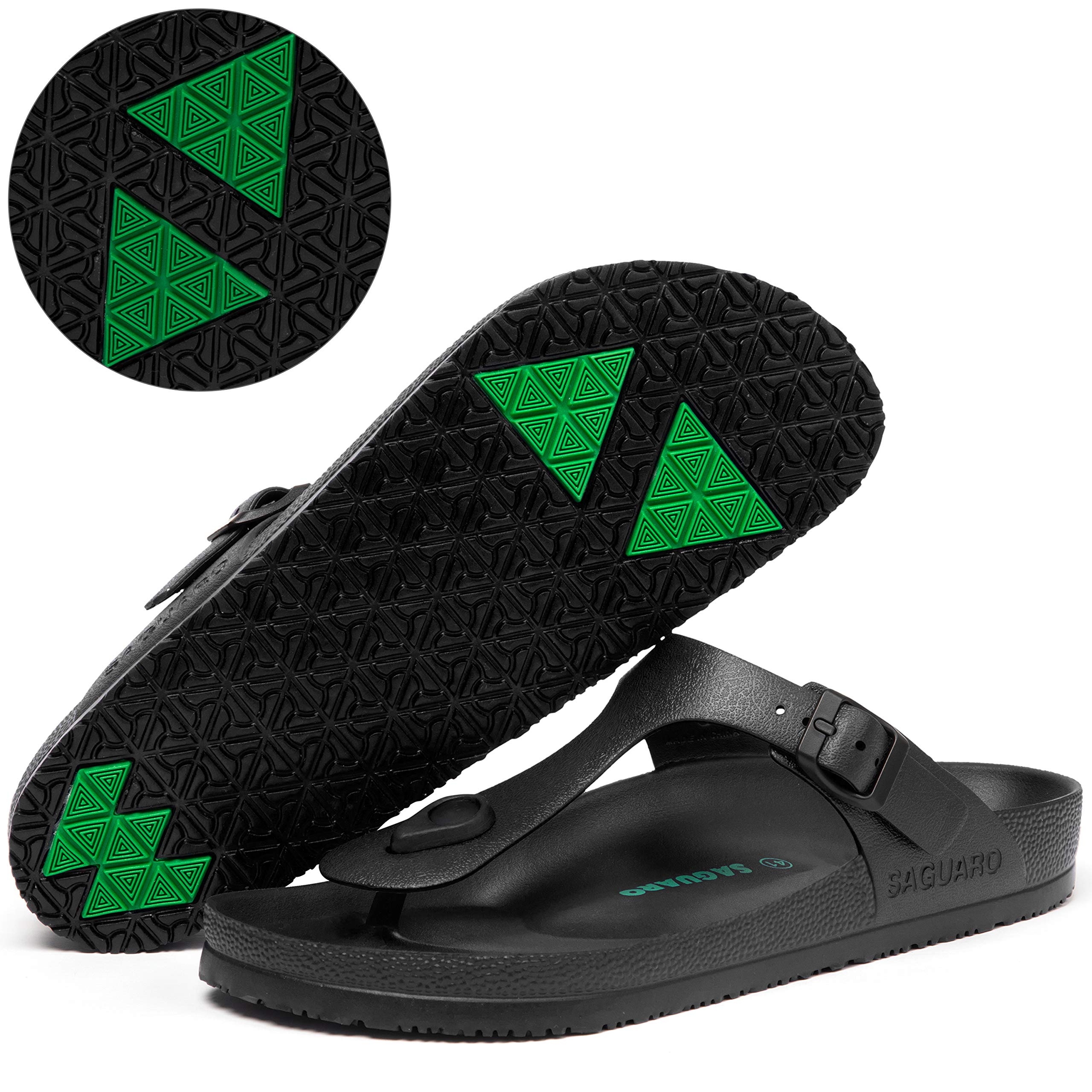 SAGUARO Pantofole Unisex Antiscivolo Uomo Donna Spiaggia da Ciabatte Slip-on Scarpe da Bagno Leggere Casuale Sandali
