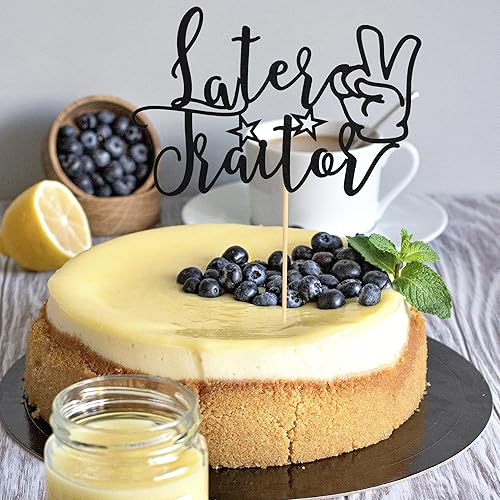 Miniatura 3 de Later Traitor - Decoración para tartas, trasladarse, cambiar de trabajo, jubilación, oficina de último día, decoración de fiesta de despedida,
